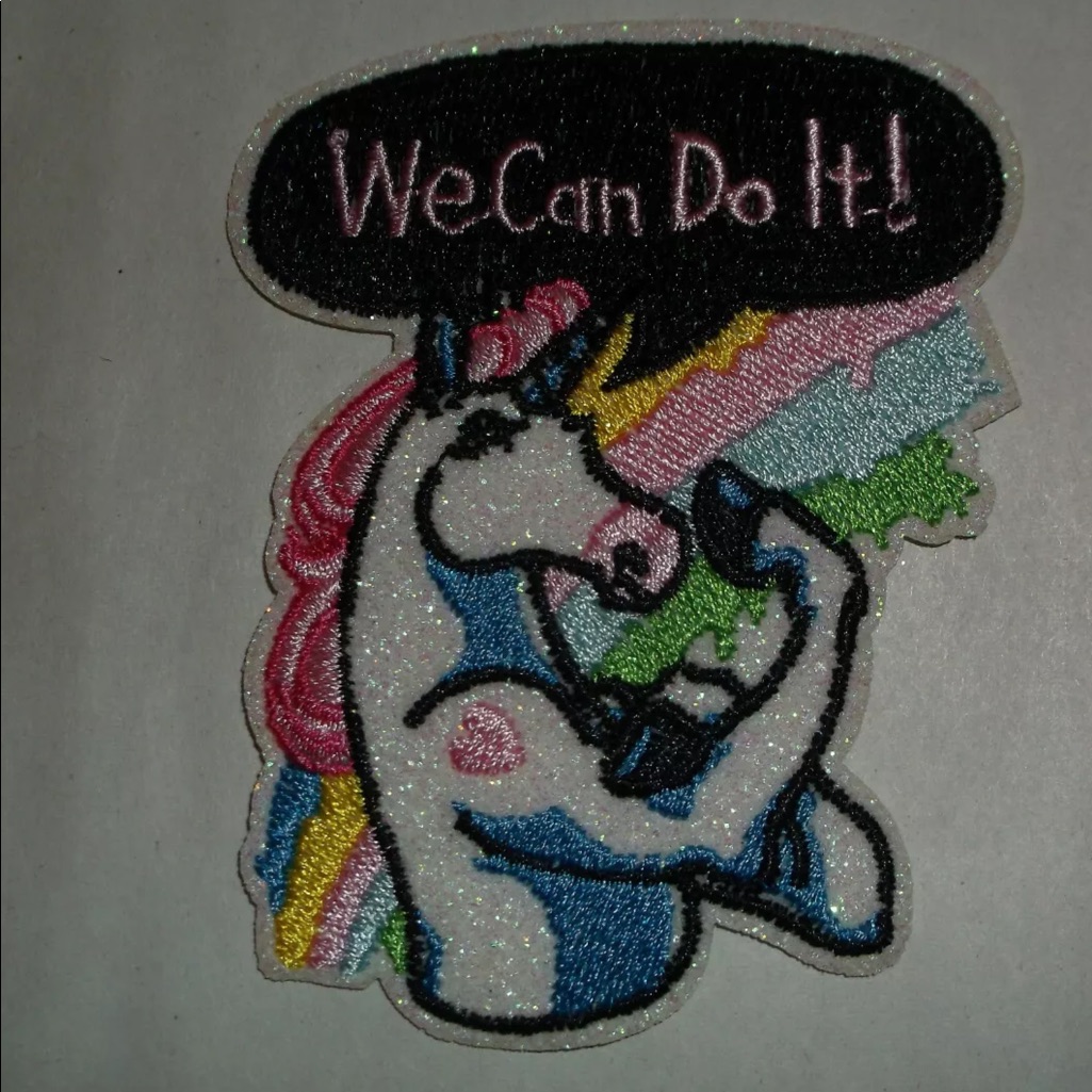 We Can Do It Unicorn Patch